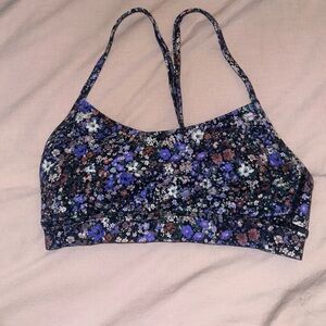 Lululemon floral sports bra